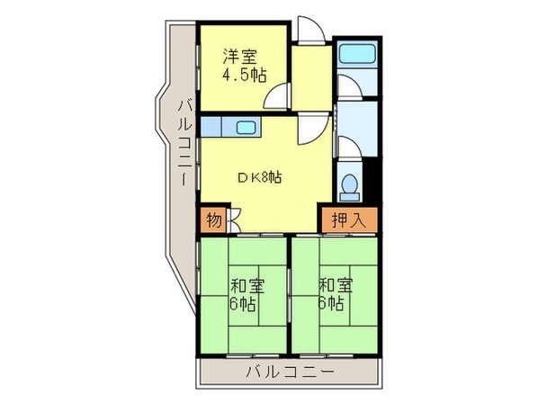 ＮＴＭマンションの物件間取画像